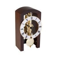 Modern Design Mantel Clocks - Hermle PATTERSON Mechanical Table Clock #23015030721, Walnut